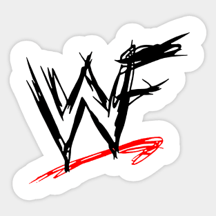 WWF  Championship Era Sticker